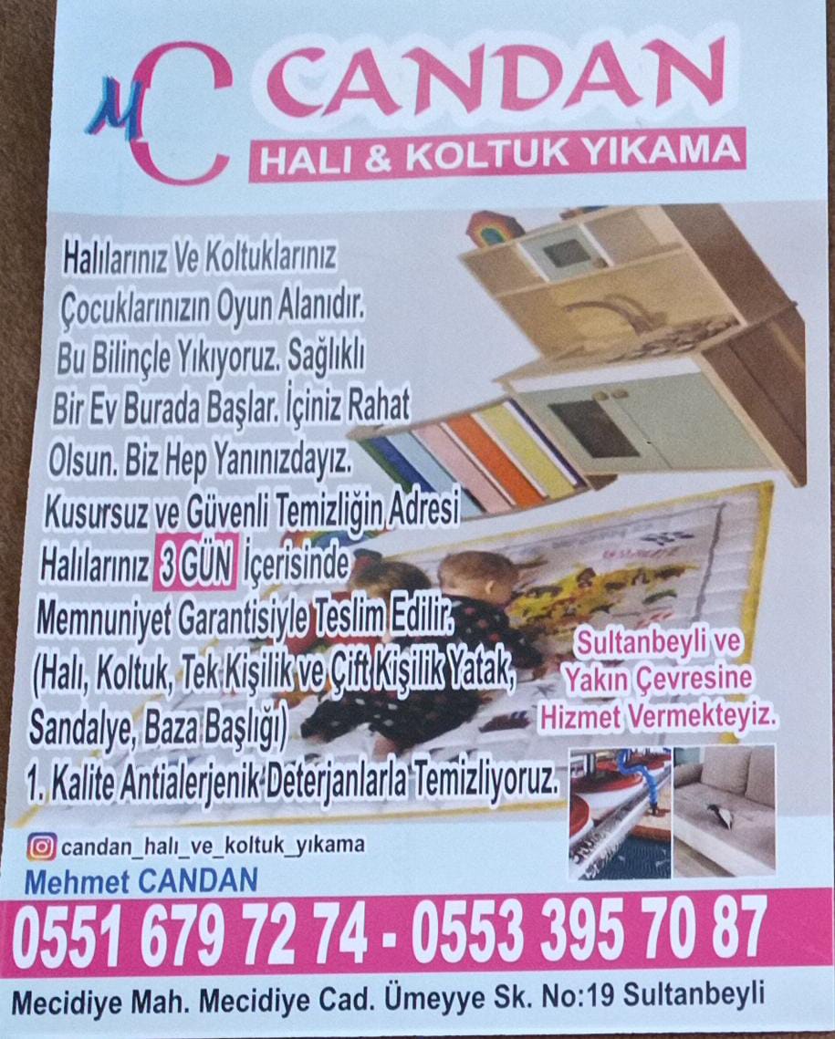 Candan Halı & Koltuk Yıkama