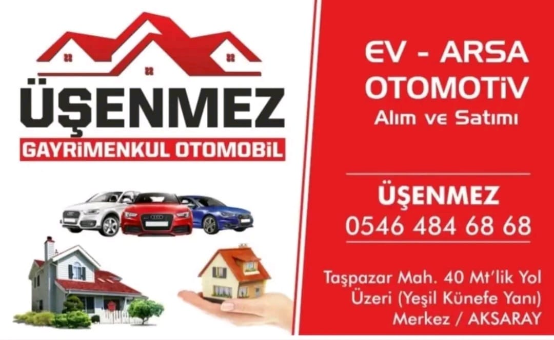 Üşenmez Gayrimenkul & Otomobil
