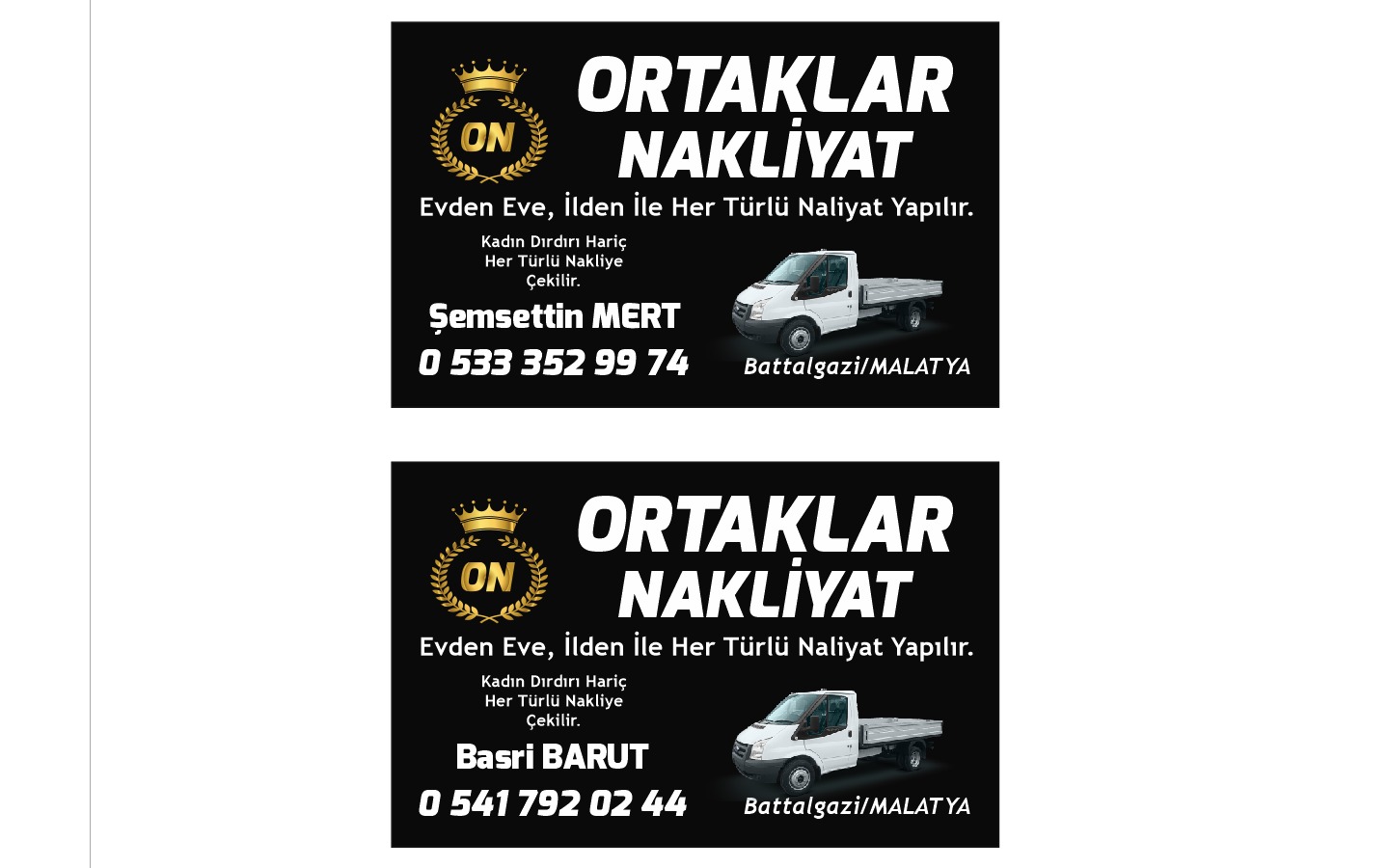 Ortaklar Nakliyat