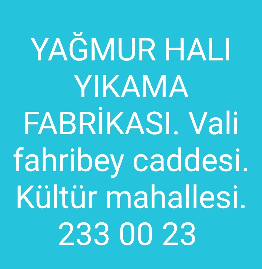 Yağmur Halı Yıkama