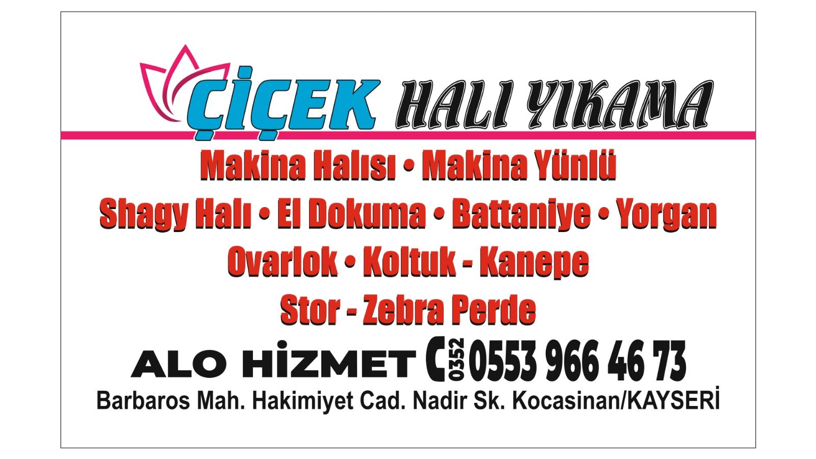 Çiçek Mobil Kapıcılık