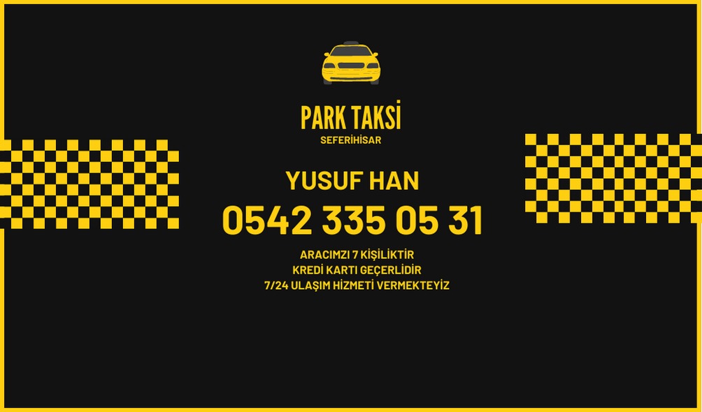 Seferihisar Taksi - Yusuf Han