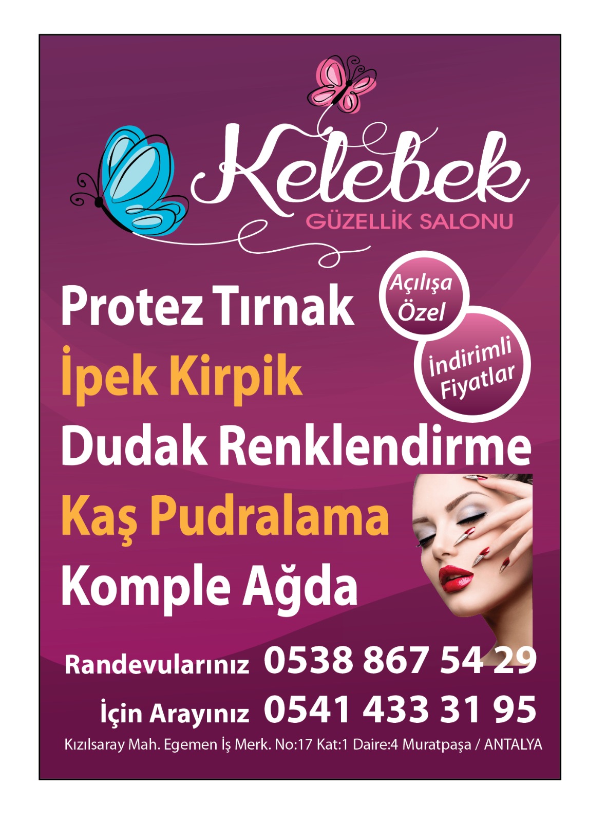 Kelebek Güzellik Salonu