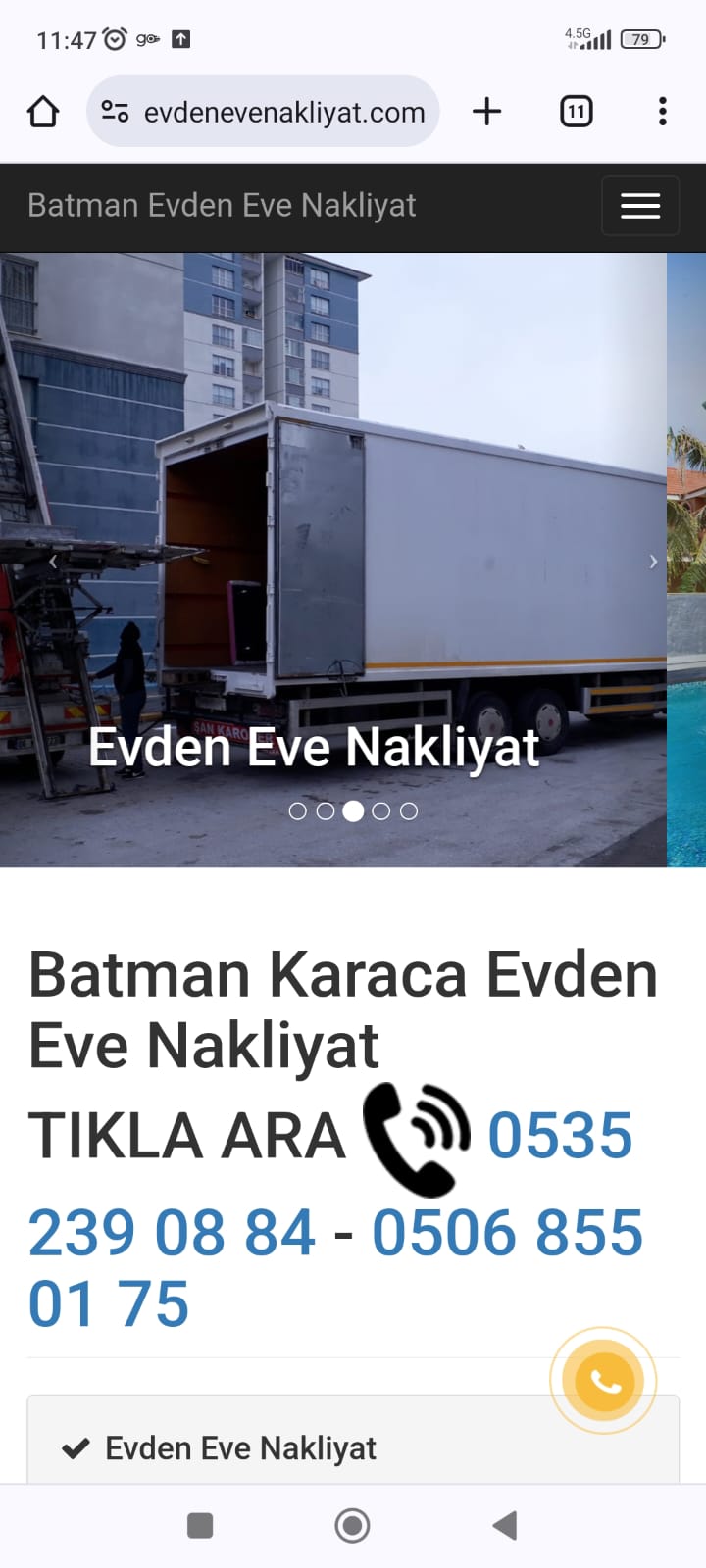 Batman Karaca Nakliyat