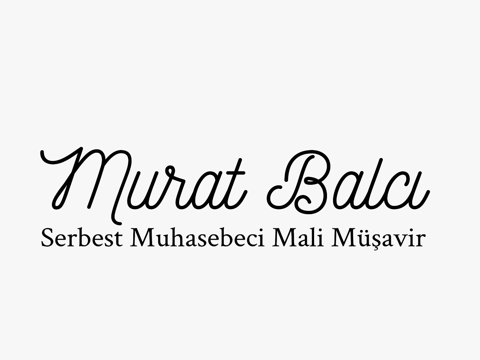 SMMM Murat Balcı