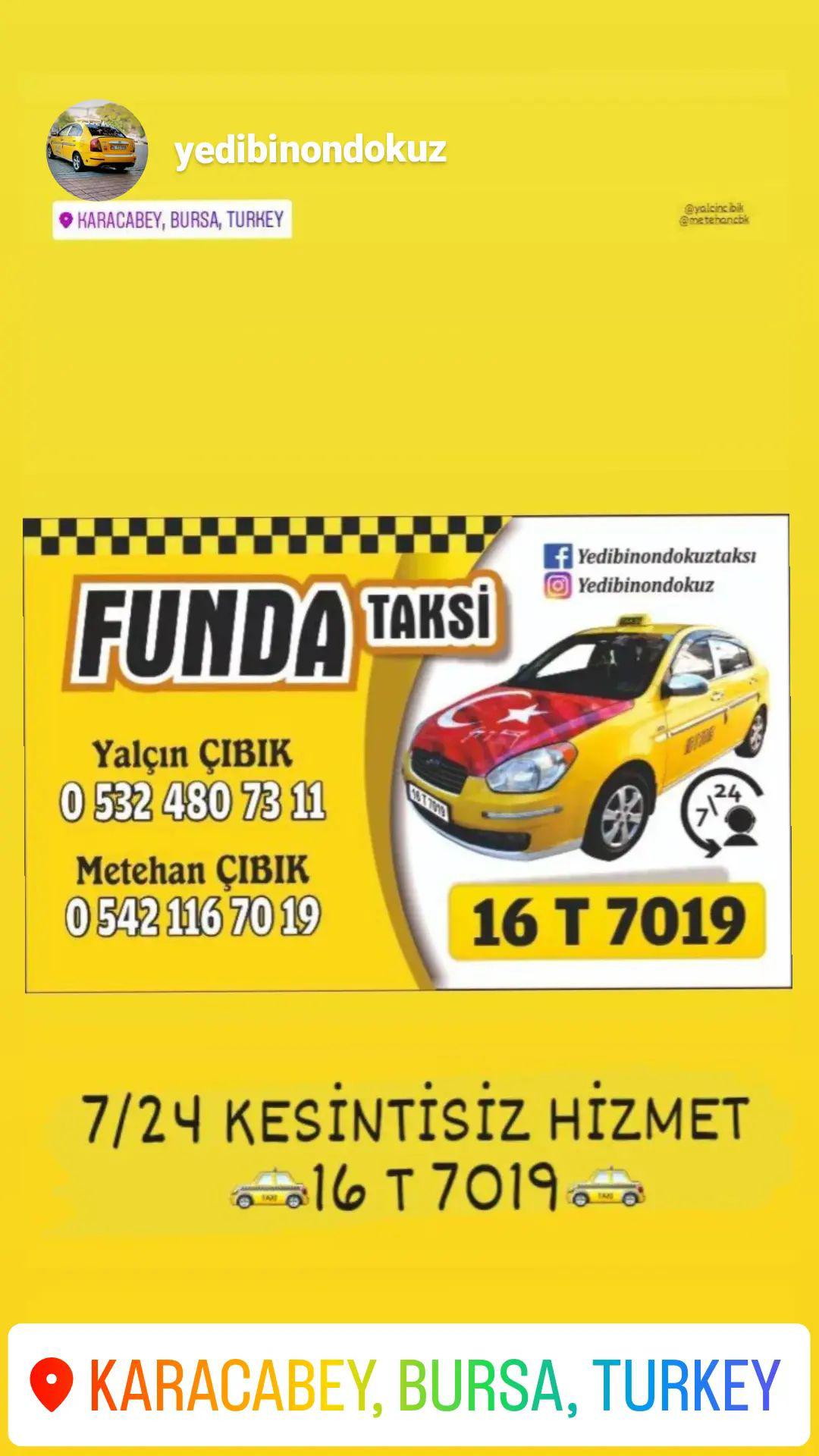 Funda Taksi - Yalçın Çıbık